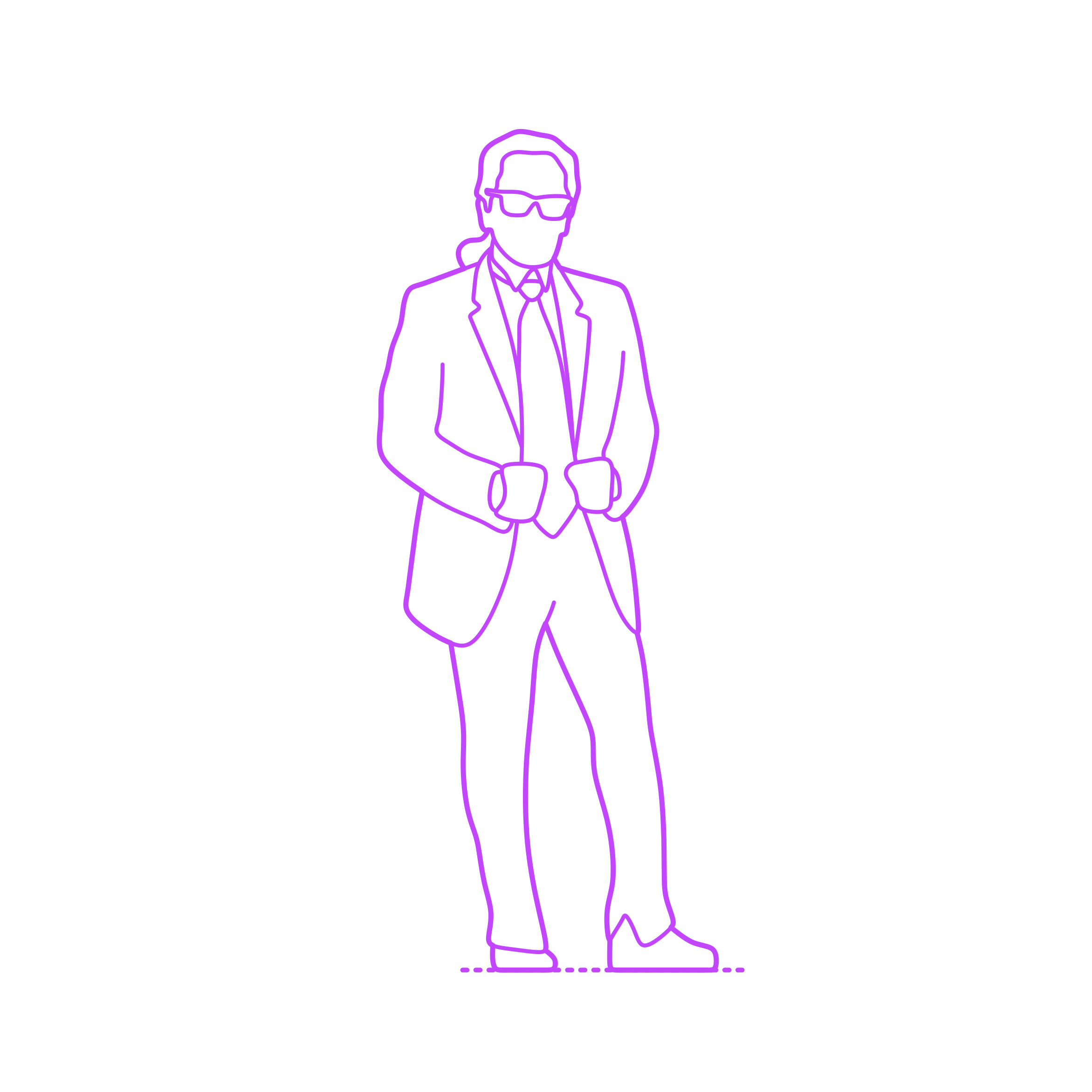 Pop Culture Fashion Designers Karl Lagerfeld Contour Svg Vector Free Vectors